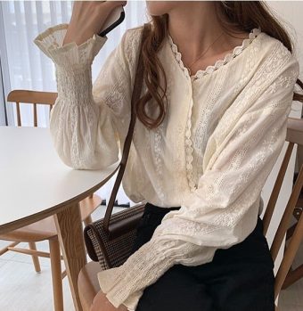 Tomomi Lace Shirt