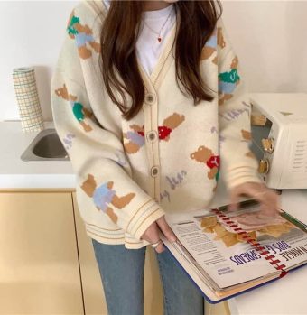 Teddy Bear Cardigan