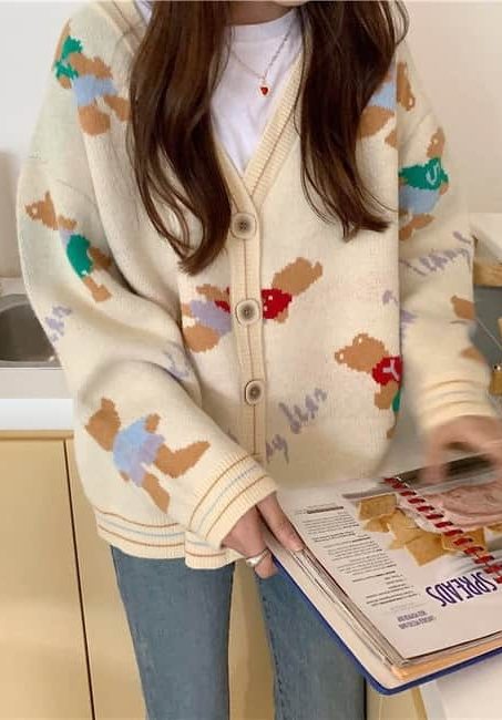 Teddy Bear Cardigan