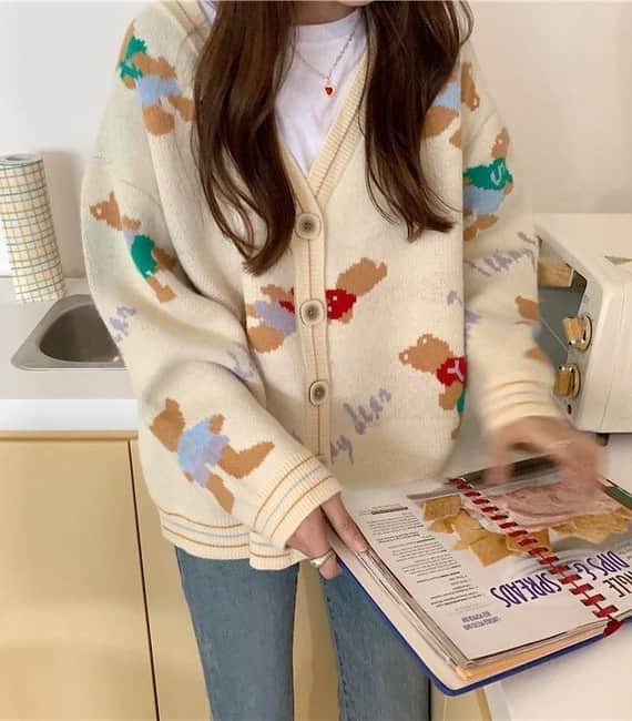 Teddy Bear Cardigan