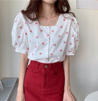Cherry Cotton Shirt