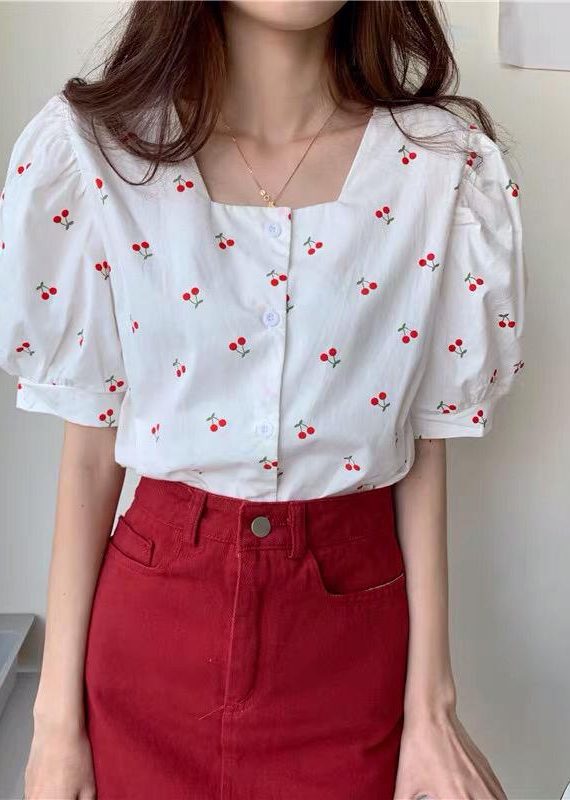 Cherry Cotton Shirt