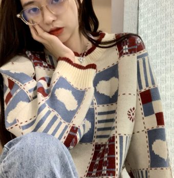 Heart Korean Sweater