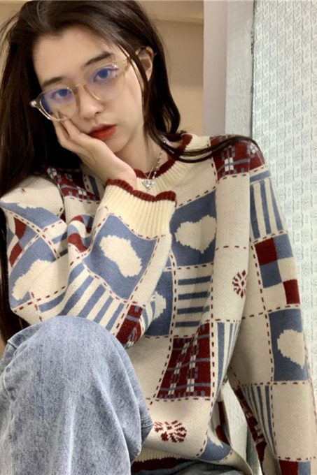 Heart Korean Sweater