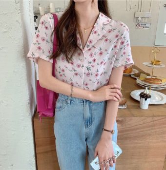 Hyuna Floral Shirt
