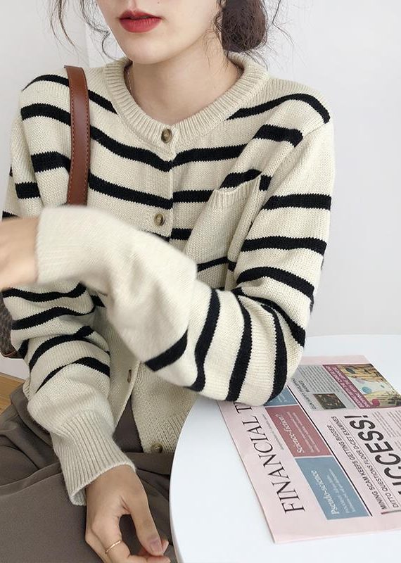 Stripe Pocket Cardigan