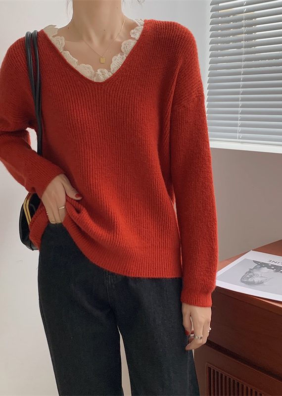 Lace Sweatshirt