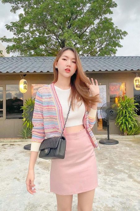 Rainbow Flora Cardigan