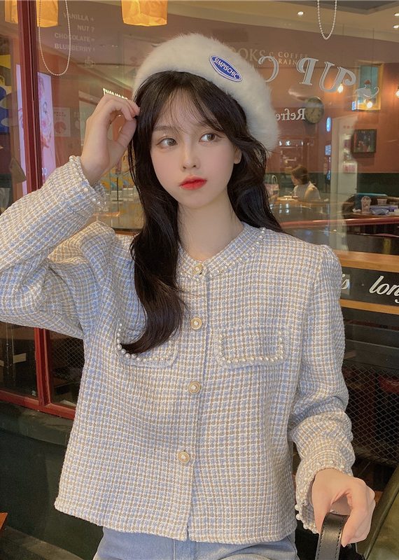 Pearl Tweed Blazer