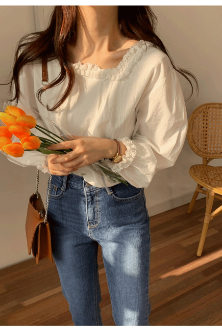 Catherine Cotton Blouse