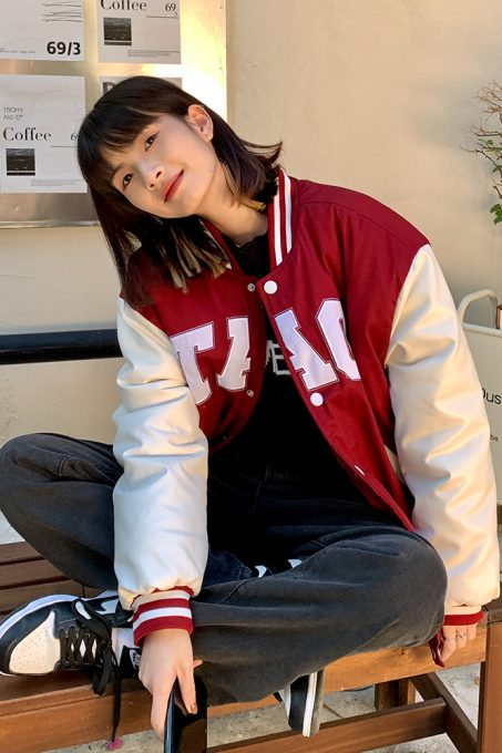 Baseball Varsity Red Jacket